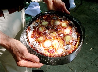 plum clafouti